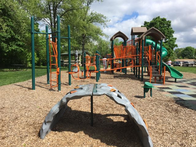 Playground at Friendship Park in Gahanna, Ohio