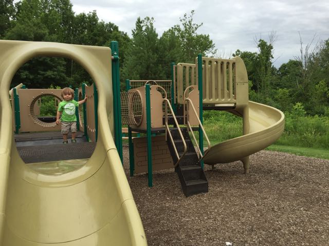 Playground at Blendon Woods Metro Park, Ohio.