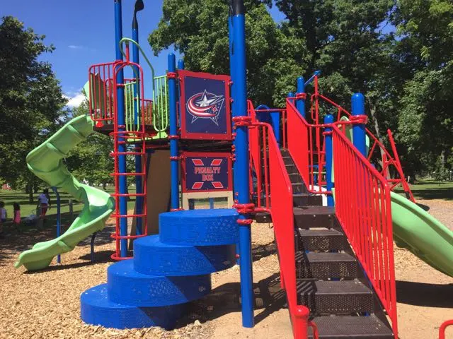 playground at Westgate Park, Columbus Ohio.