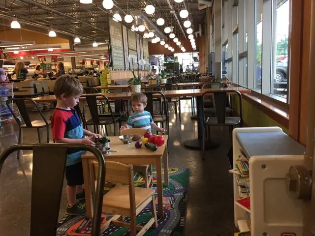free indoor play area at whole foods upper arlington