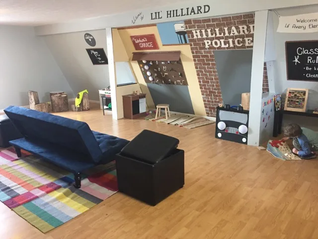 free indoor play area at Coffee Connections, hilliard Ohio