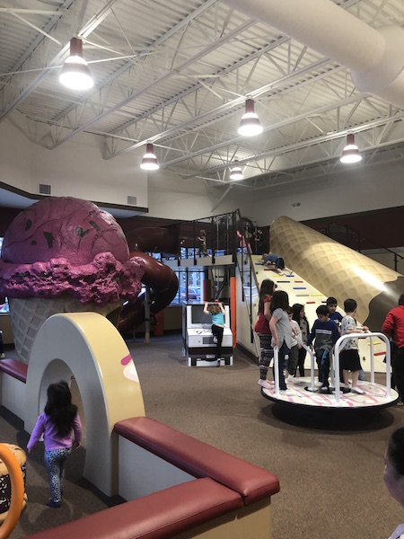 indoor play area at graeter's ice cream bethel rd.