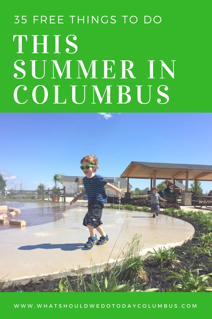 35 free things to do with your kids in Columbus