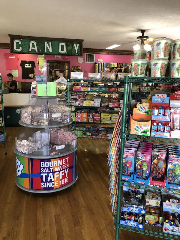 candy for sale in side The Put-in-Bay Candy Bar