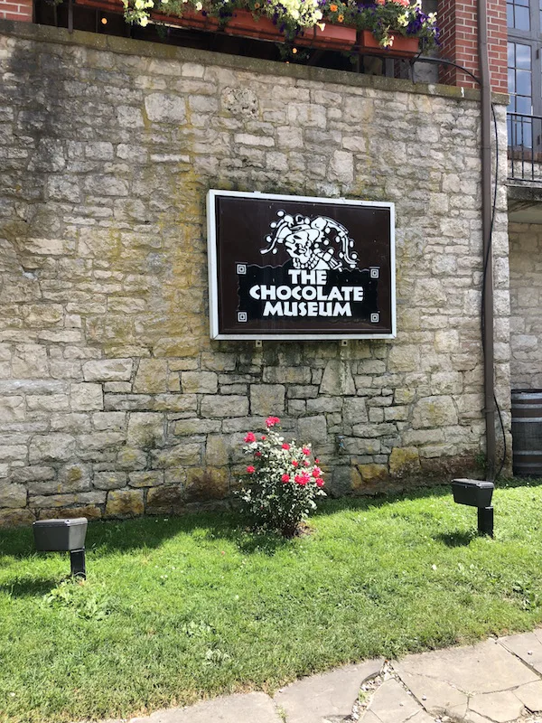 The Chocolate Museum outdoor area