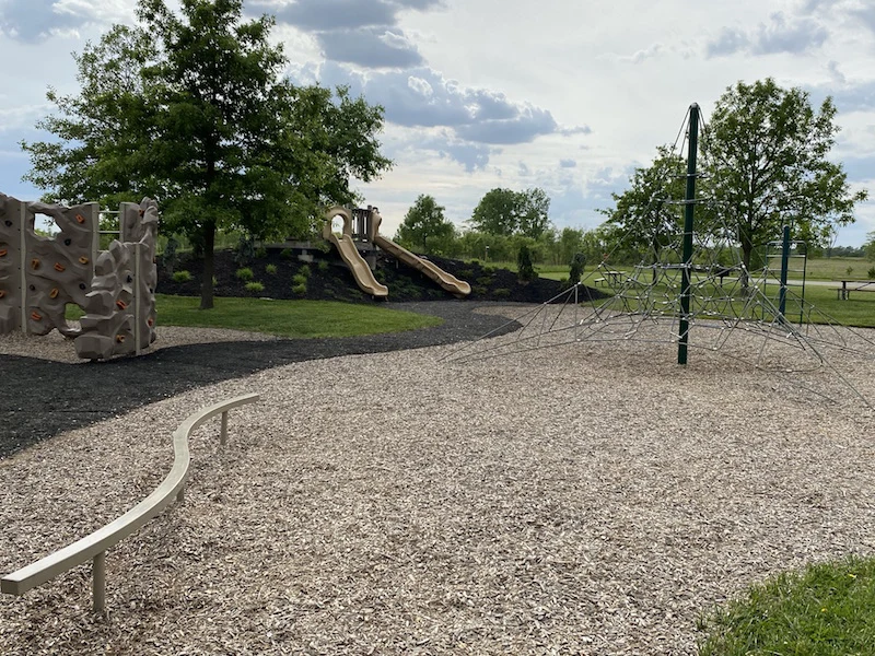 Playground at Prairie Oaks Metro Park.