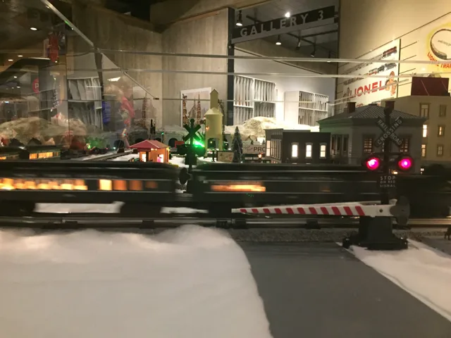 holiday train at Ohio History Center.