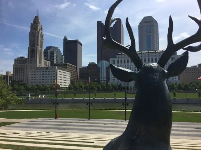 downtown skyline, Columbus, Ohio
