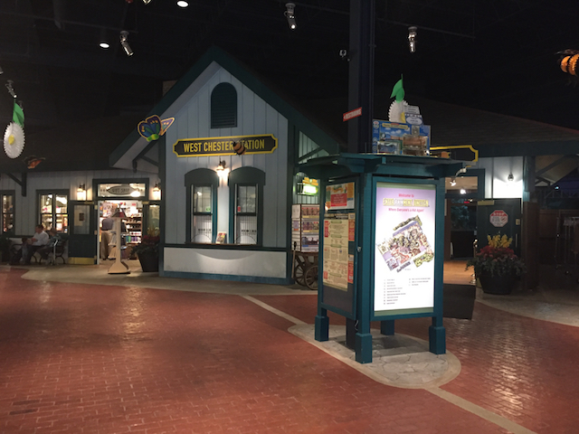 lobby at EnterTRAINment Junction