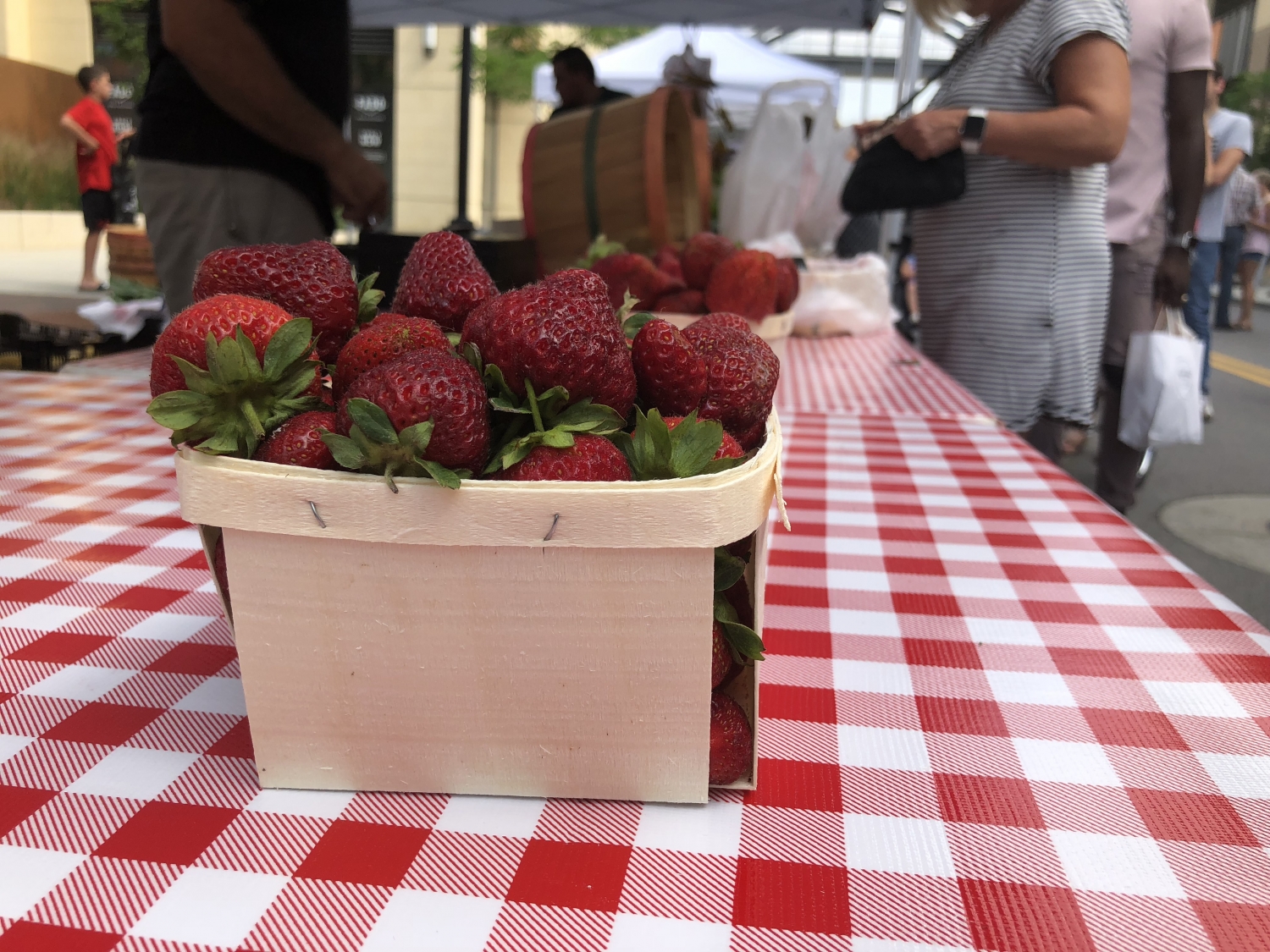 Strawberries at The Dublin Market