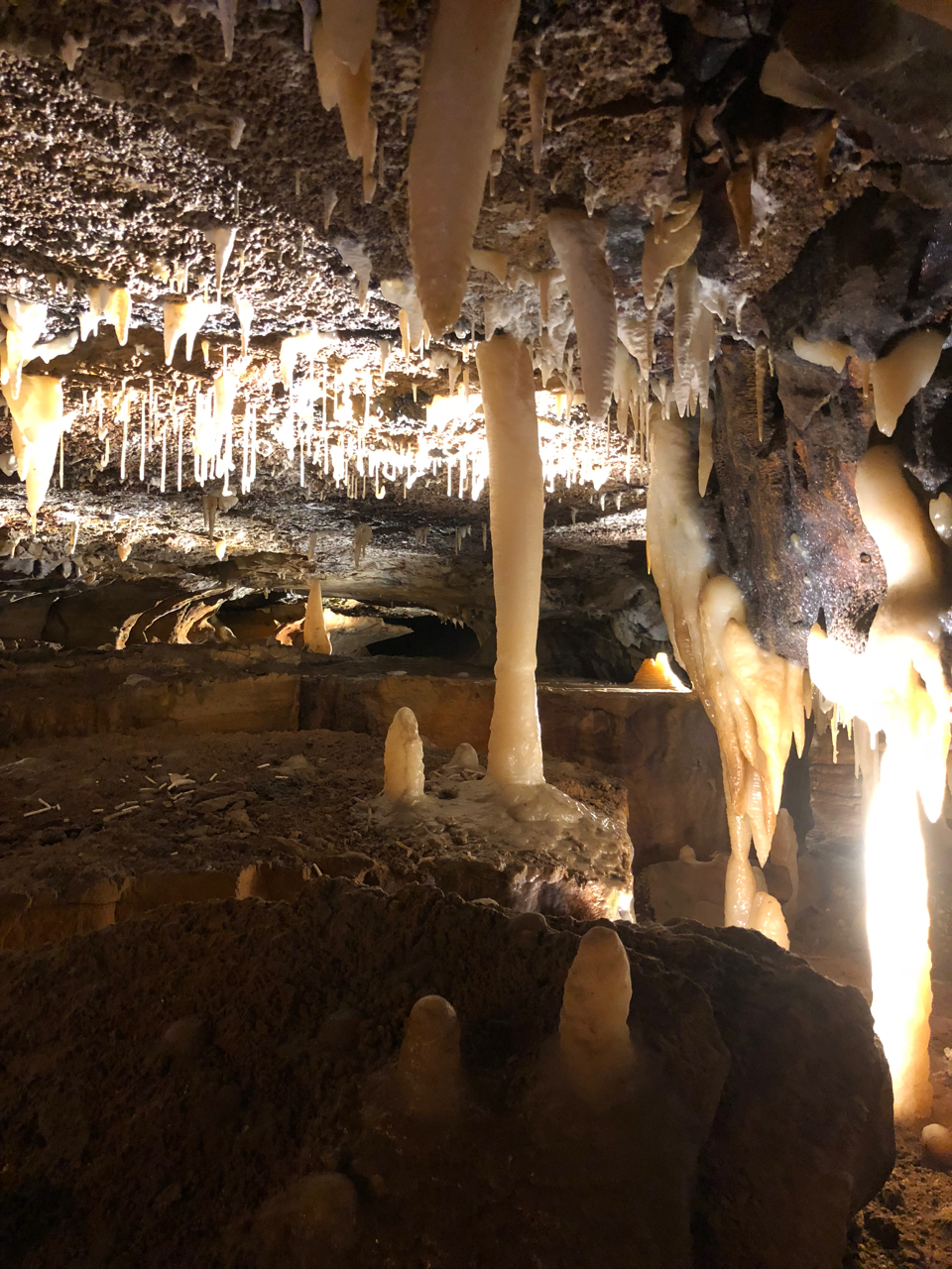 Inside Ohio Caverns