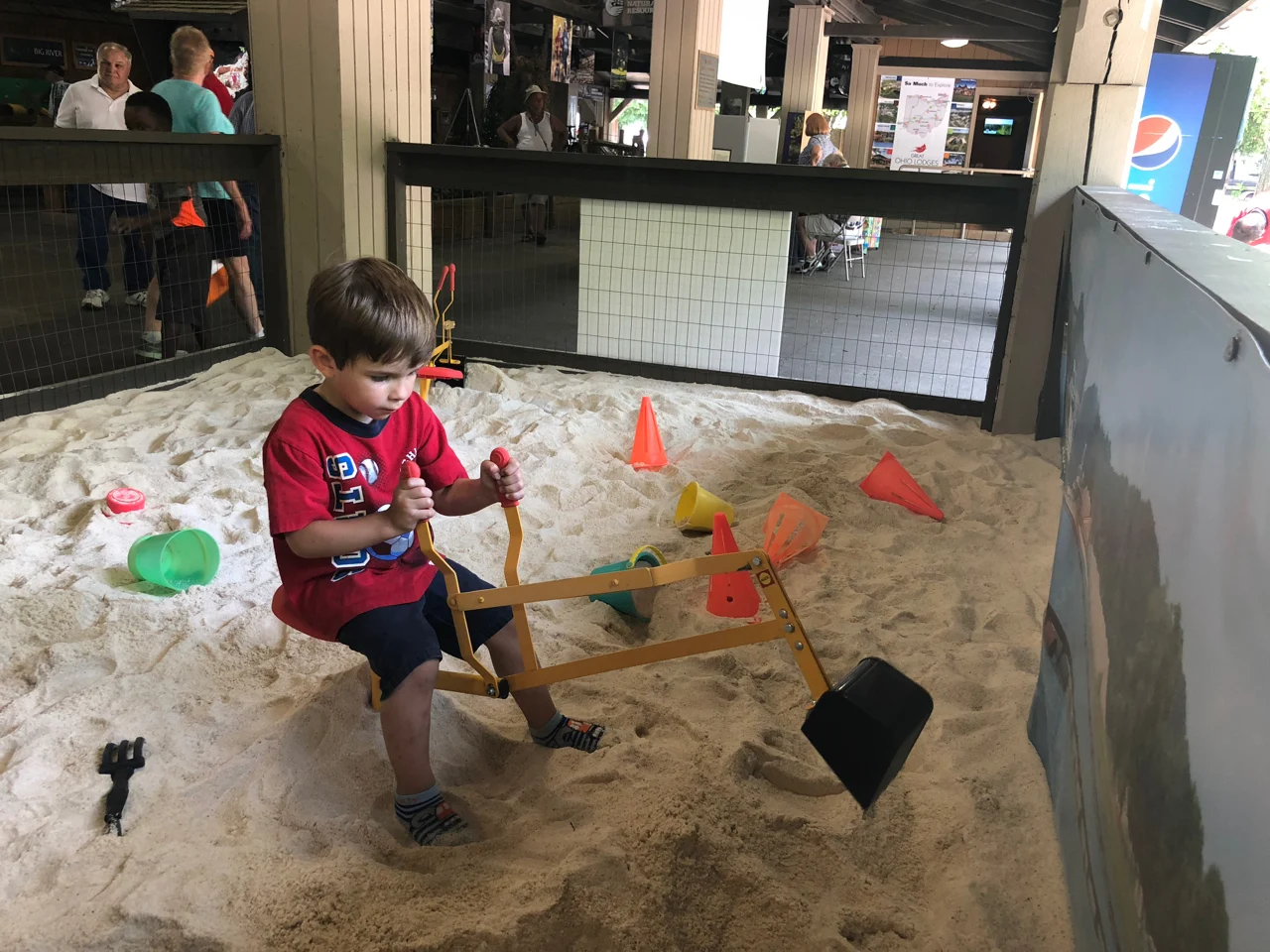 Sand Box at Natural Resources Park at Ohio State Fair