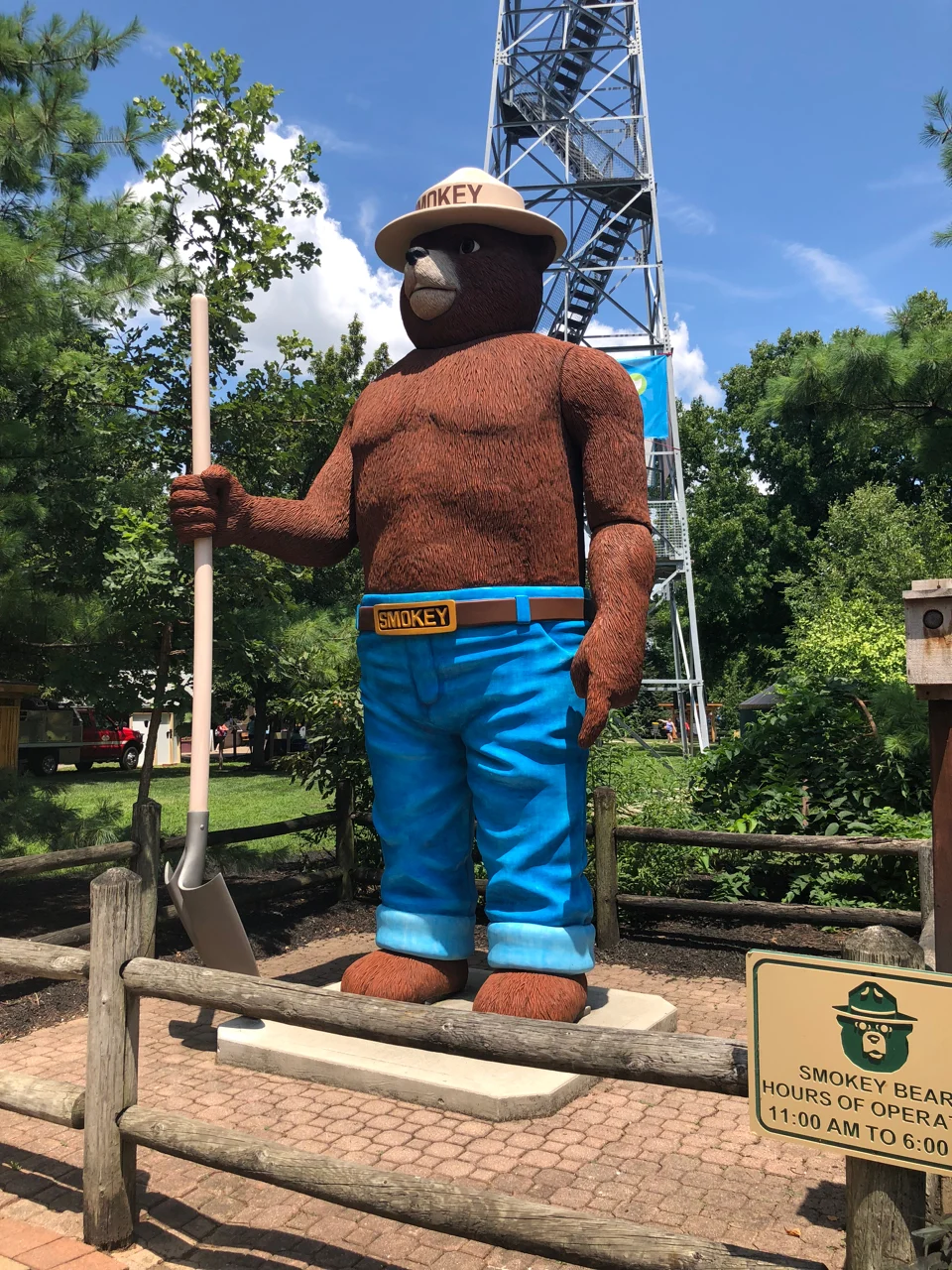 Smokey Bear at Ohio State Fair