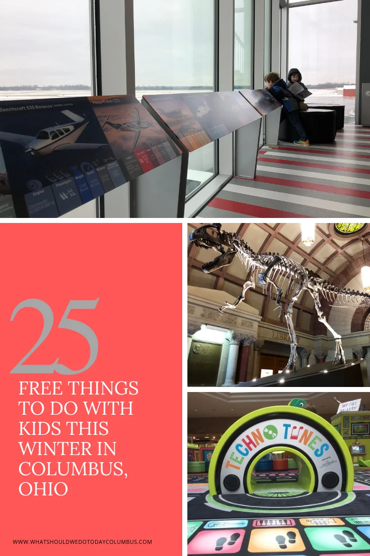25 Free Things to do with Kids in Columbus, Ohio this Winter