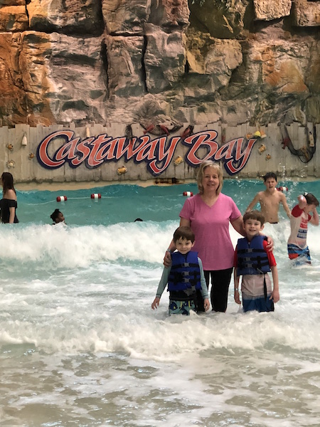 Wave Pool at Castaway Bay in Ohio