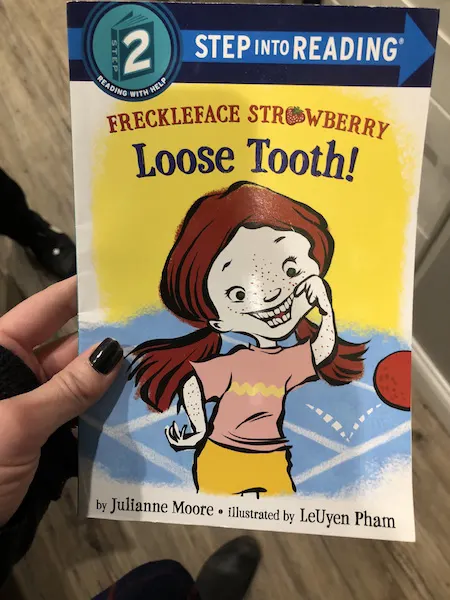 Loose tooth book for first readers