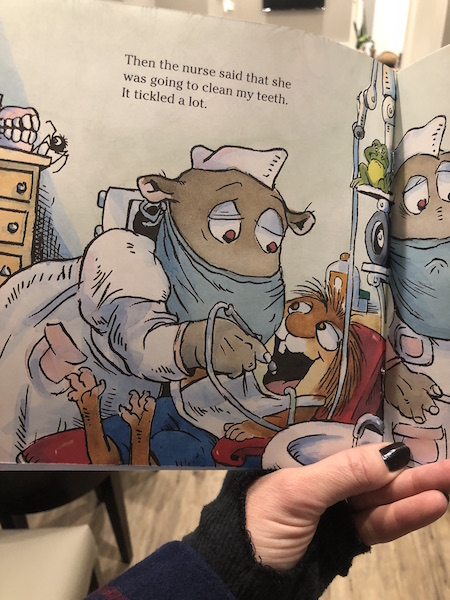 going to the dentist book by mercer mayer