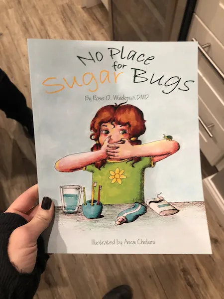 no place for sugar bugs book for dental visits
