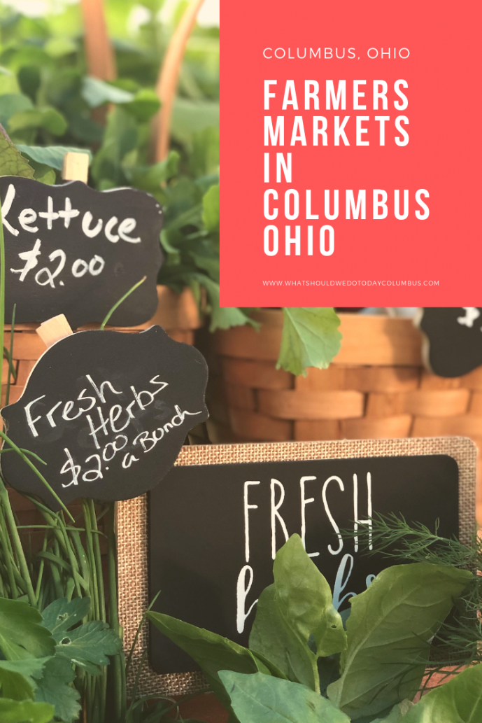 farmers markets in columbus ohio
