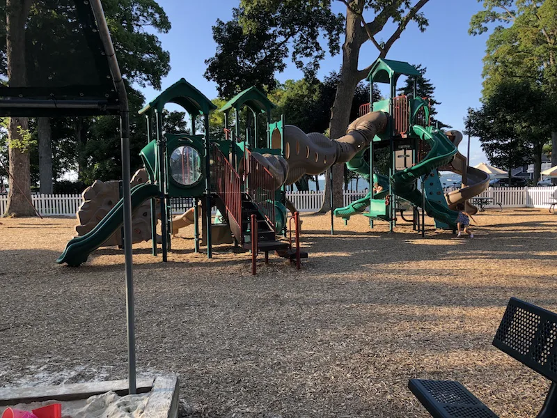 supervised playground at Lakeside Ohio
