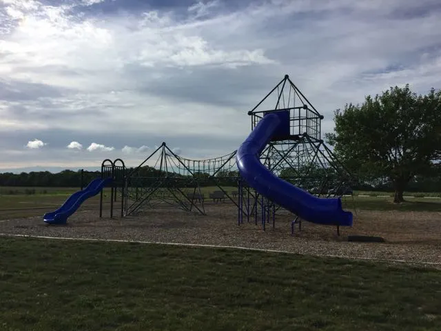 Playground area at Scioto Grove Metro Park in Grove City, Ohio