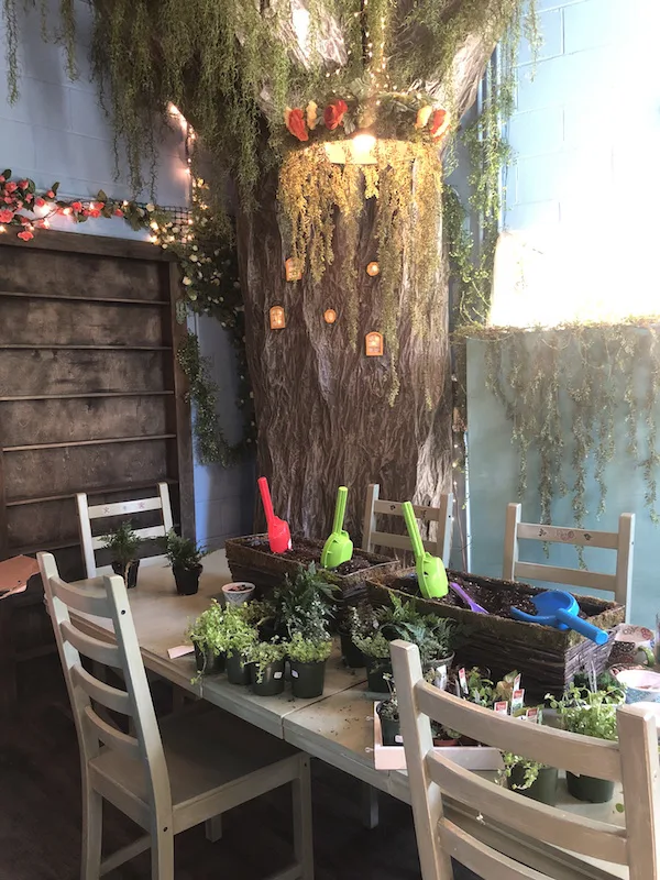 little fairy garden shop in Yellow Springs, Ohio