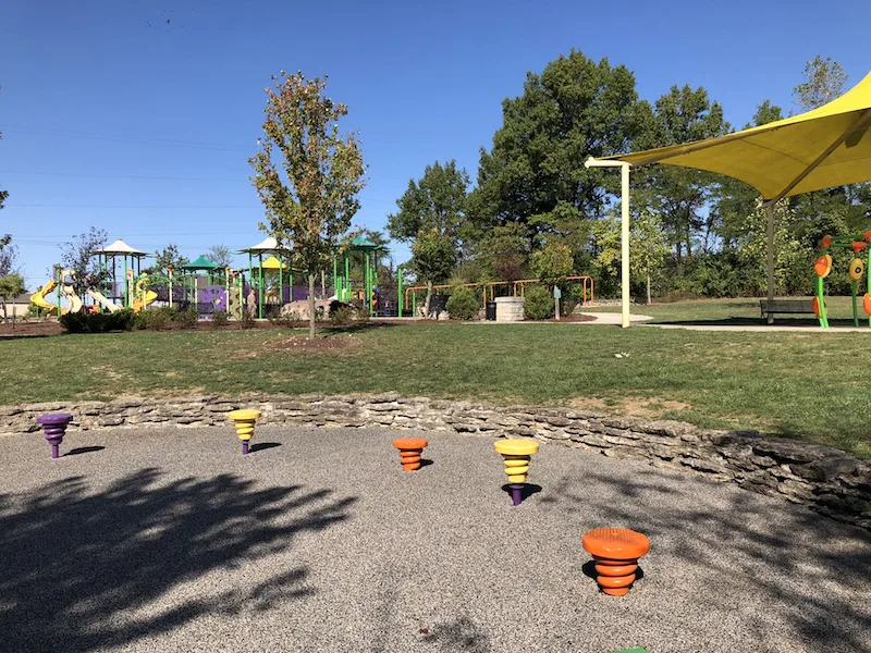 Emerald Fields playground in Dublin, Ohio