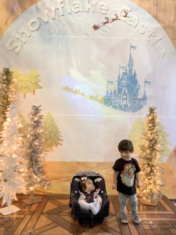 Kids at the Snowflake Castle in Westerville, Ohio