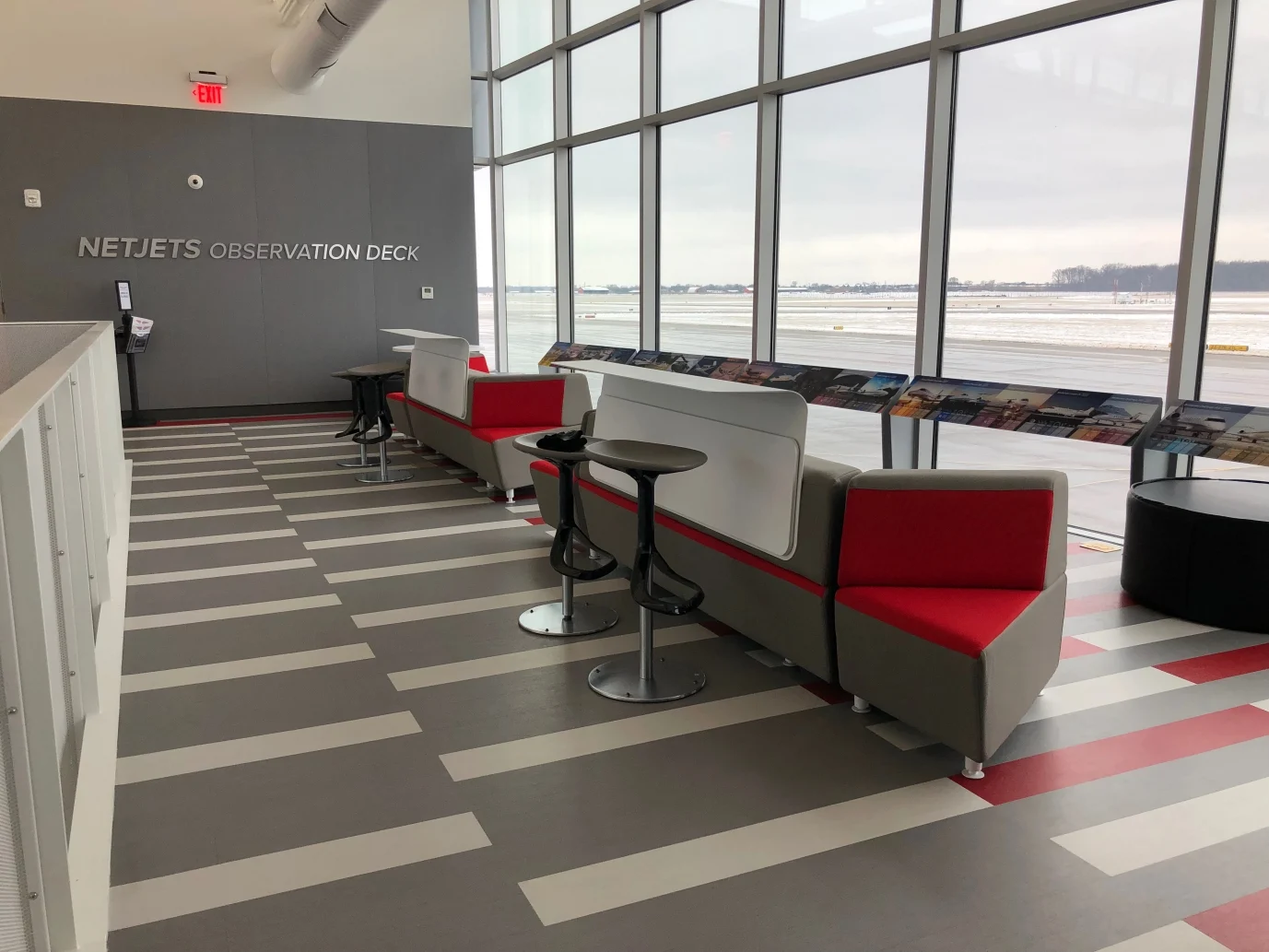 observation deck at OSU Airport