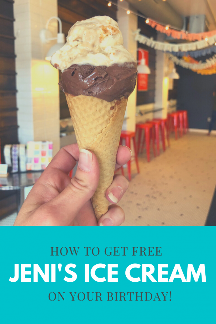 How to get free Jeni's Ice Cream on your birthday!