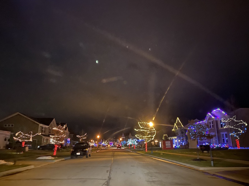 Lights of Glenross Christmas Light Drive Through in Delaware Ohio