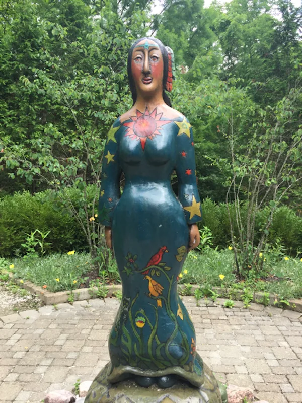 The Sky Woman at Inniswood Metro Gardens in Westerville, Ohio