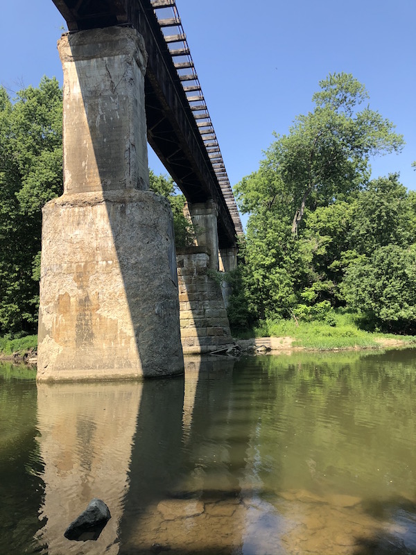Railroad Bridge in Battelle Darby Creek Metro Park