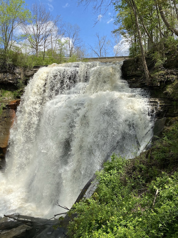 Brandywine Falls at Cuyahoga Falls Metro Park