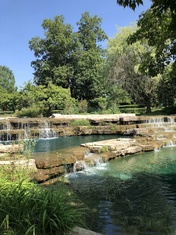 The Cascades in Franklin Park.