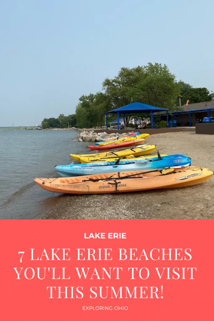 Lake Erie Beaches in Ohio.