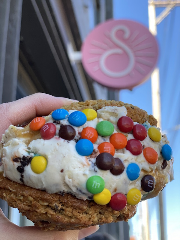 Ice cream sandwich from S'wich Social in Columbus, Ohio.