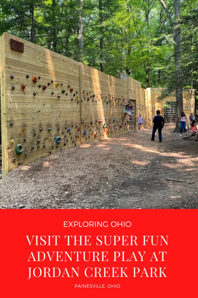 Visit the super fun Adventure Play at Jordan Creek Park near Cleveland, Ohio.