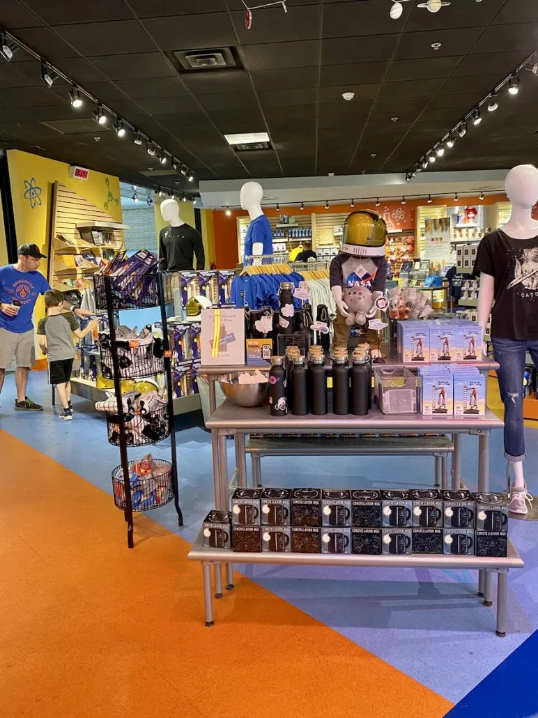 The Science 2 Go gift shop at COSI in downtown Columbus, Ohio.
