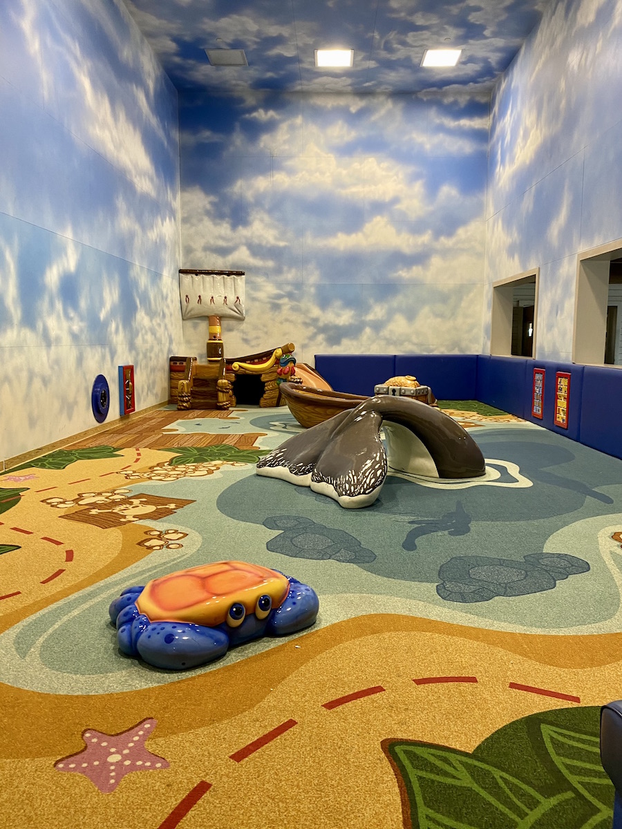 Soft Play area at Maumee Bay Lodge.