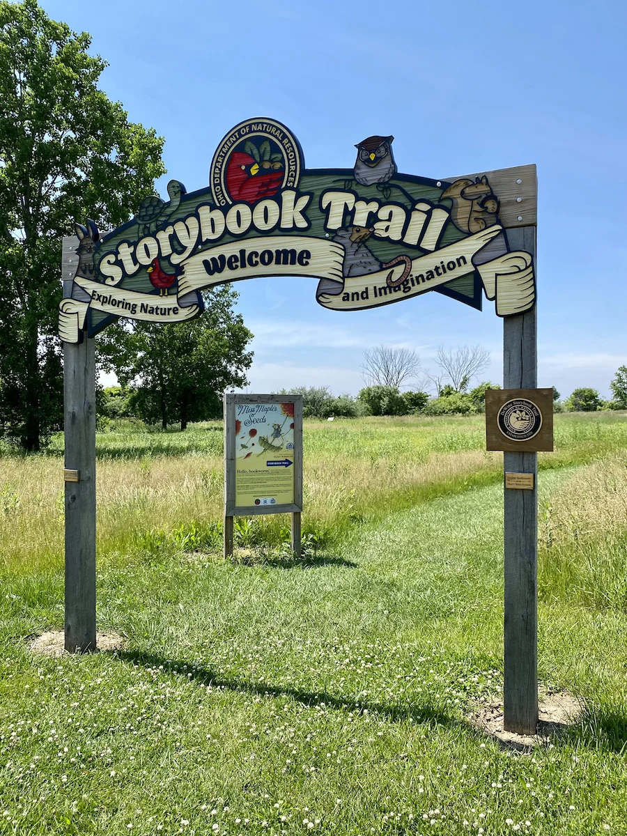 Storybook Trail at Maumee Bay State Park.