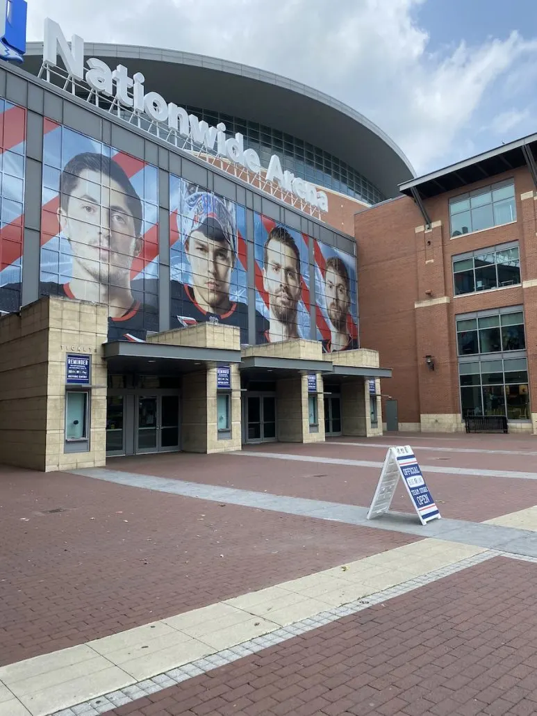 Nationwide Arena in Columbus, Ohio.