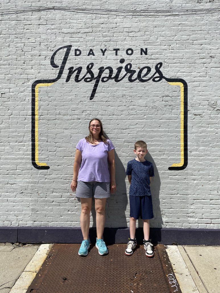 The Dayton Inspires Mural in the Oregon District.