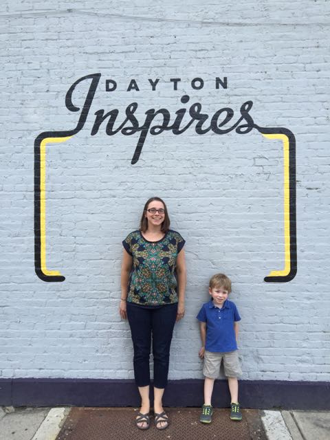 The Dayton Inspires Mural.