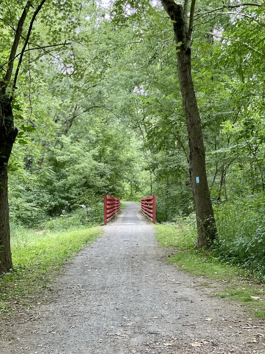 Bridge on the Ohio and Erie Canalway Towpath in Dover, Ohio.