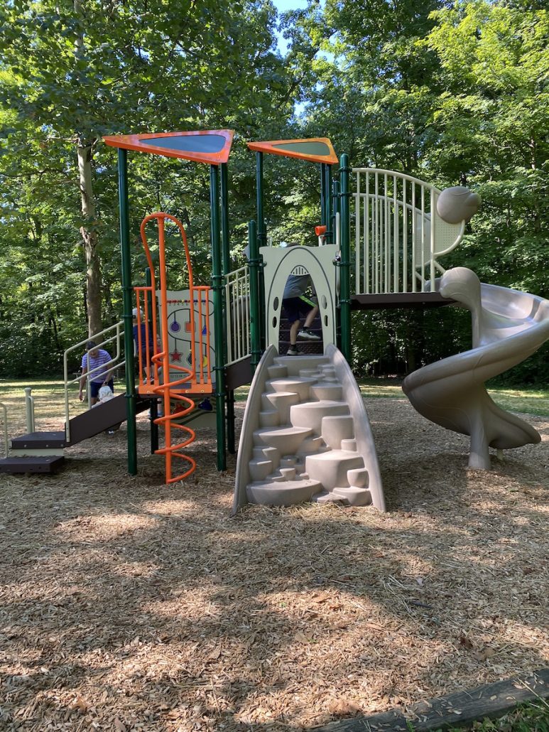 playground at Battelle Darby Creek Metro Park.