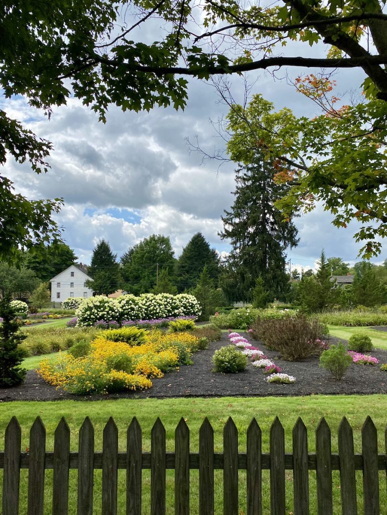 Zoar Gardens at Historic Zoar Village in Tuscarawas County, Ohio.