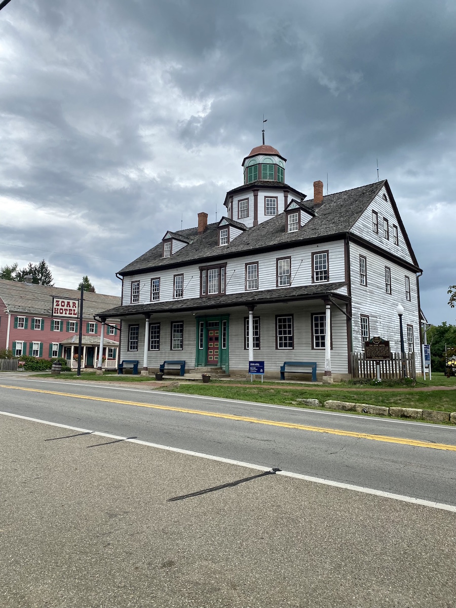 The Zoar Hotel in Historic Zoar Village in Tuscarawas County, Ohio.