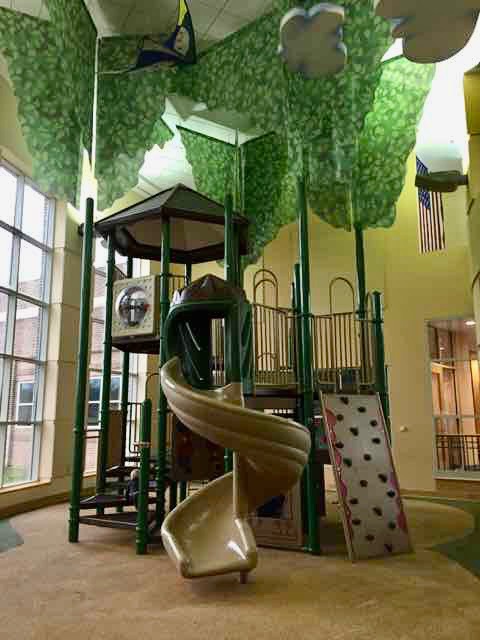 A free indoor play area at the Westerville Community Center.