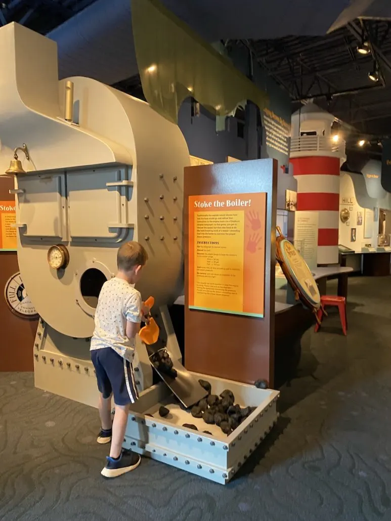Kid friendly things to do in Toledo include the National Museum of the Great Lakes.
